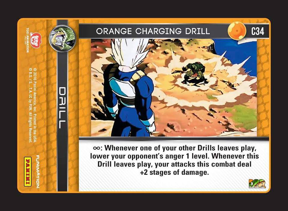 Orange Charging Drill